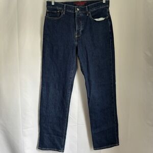 Lucky Brand Jeans Mens 32x32 Blue 363 Vintage Straight Dark Wash Denim Pants